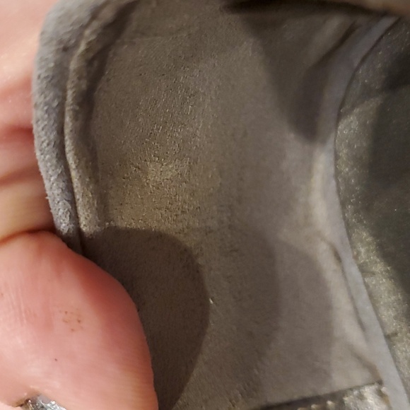 3/$15 sale Grey rhinestone flats - Picture 7 of 7